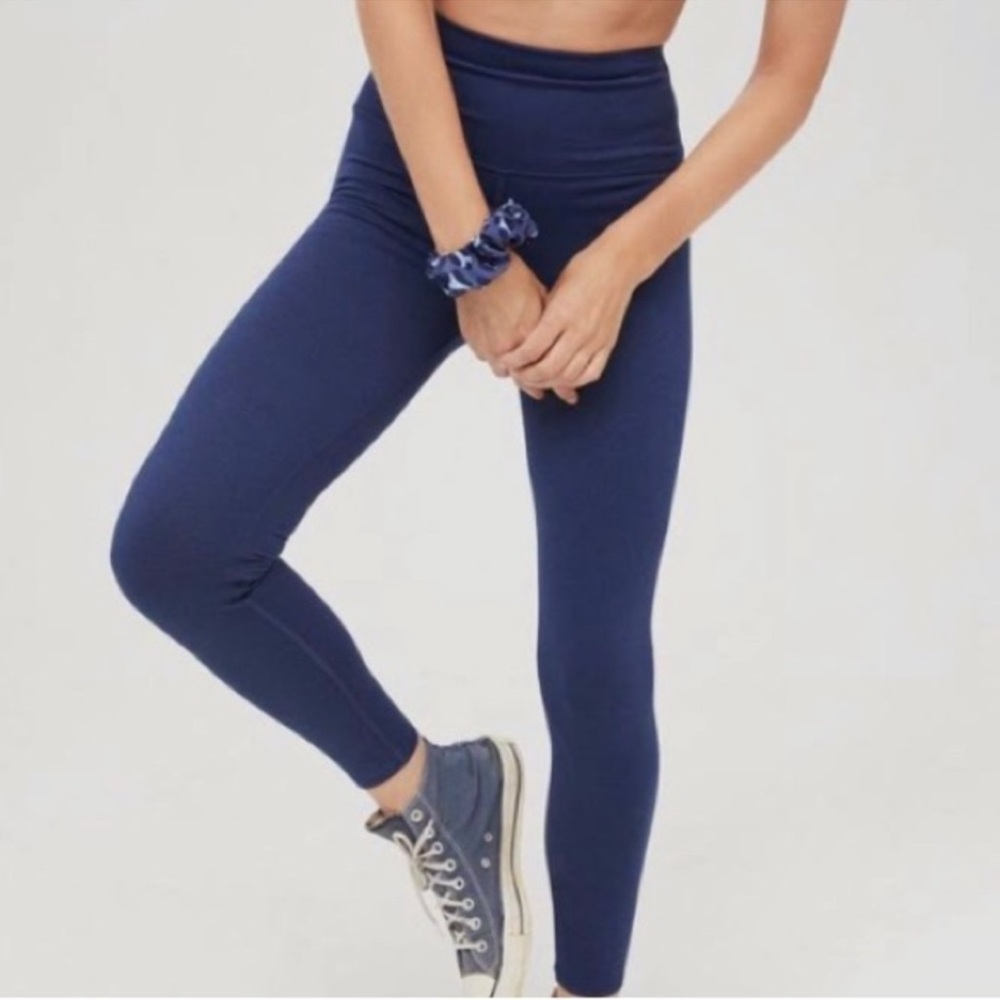 NWT Aerie Navy Blue Leggings